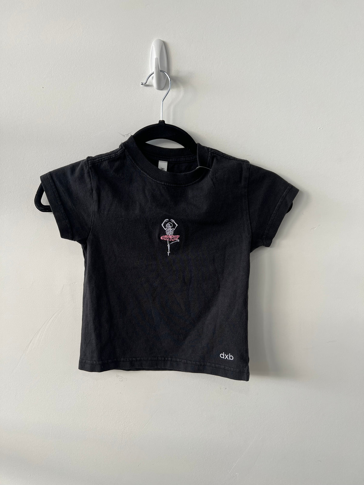 Child DXB Skelly Faded Tee