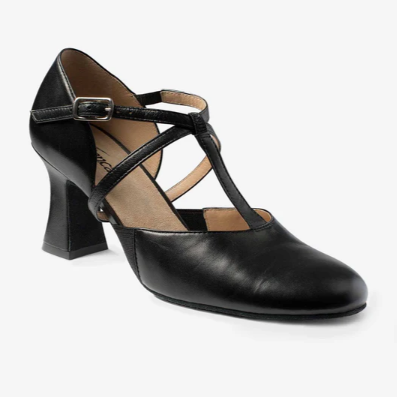 SD152 - Lola 2.5” Heel Broadway T-Strap