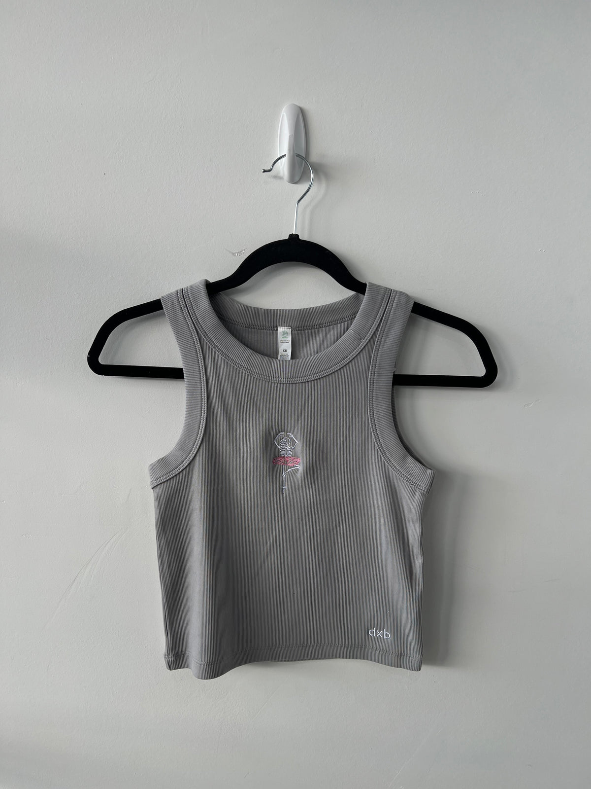 Adult DXB Skelly Crop Tank