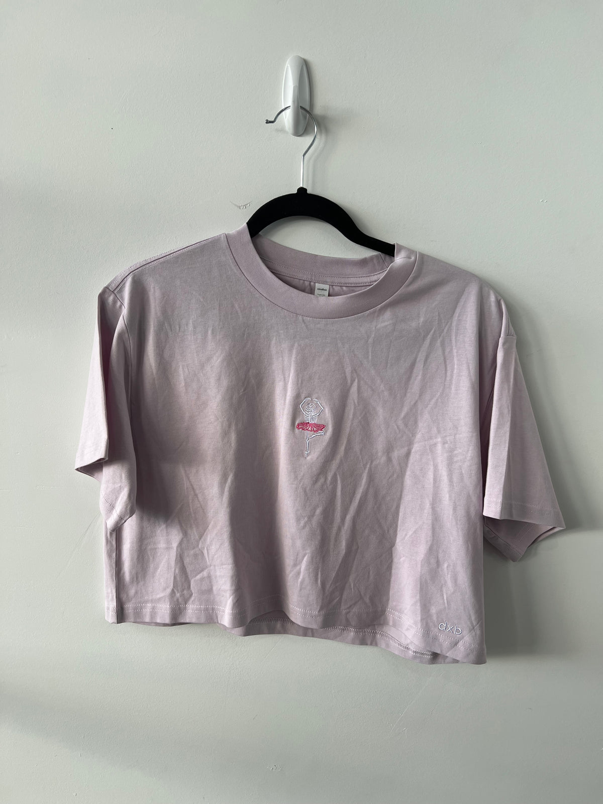 Adult DXB Skelly Crop Shirt