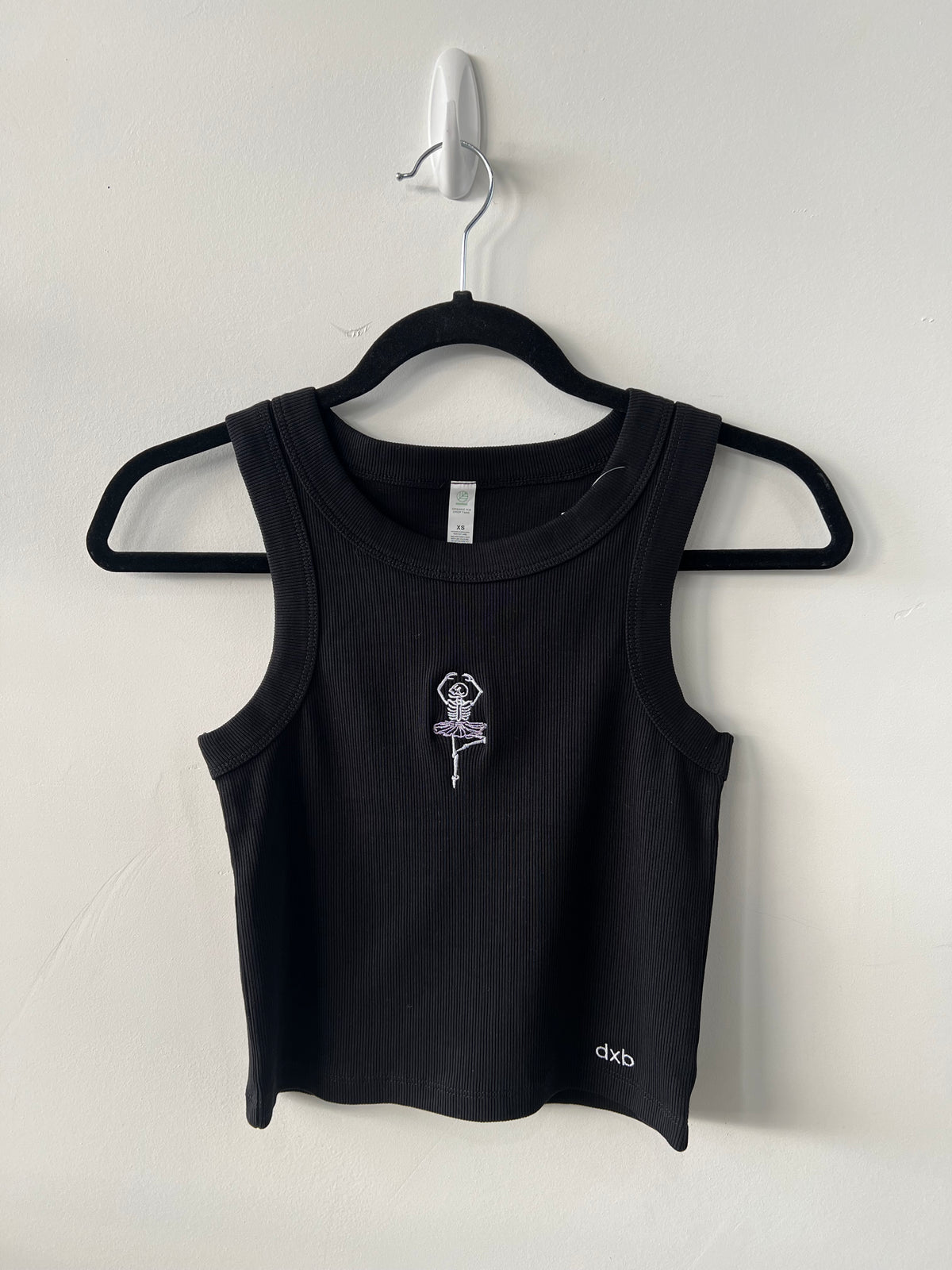 Adult DXB Skelly Crop Tank