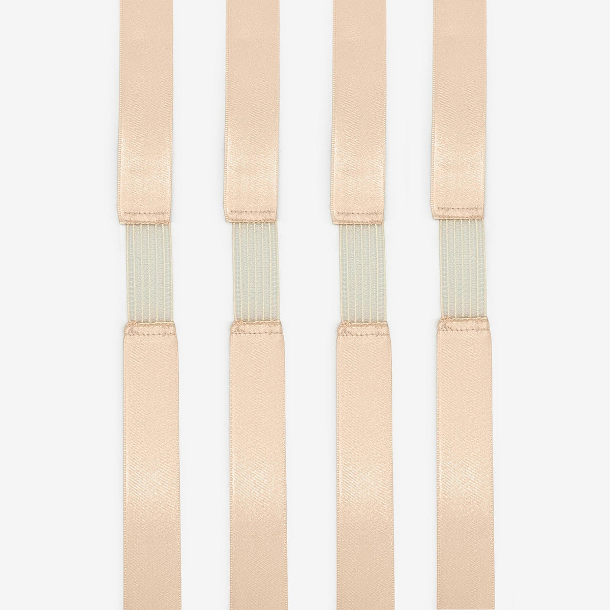 Ribbons with Elastic Inserts (Set of 4) - AC04