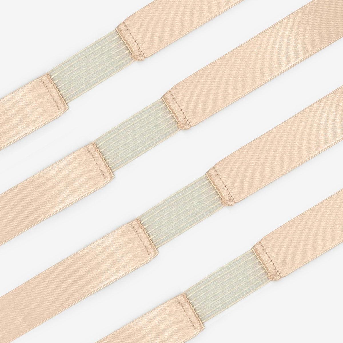 Ribbons with Elastic Inserts (Set of 4) - AC04