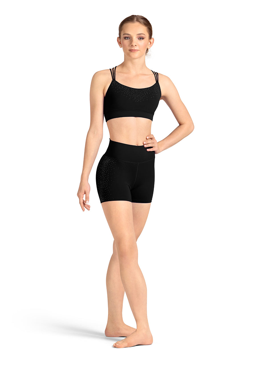 M30010L - Adult Strap Back Crop Top