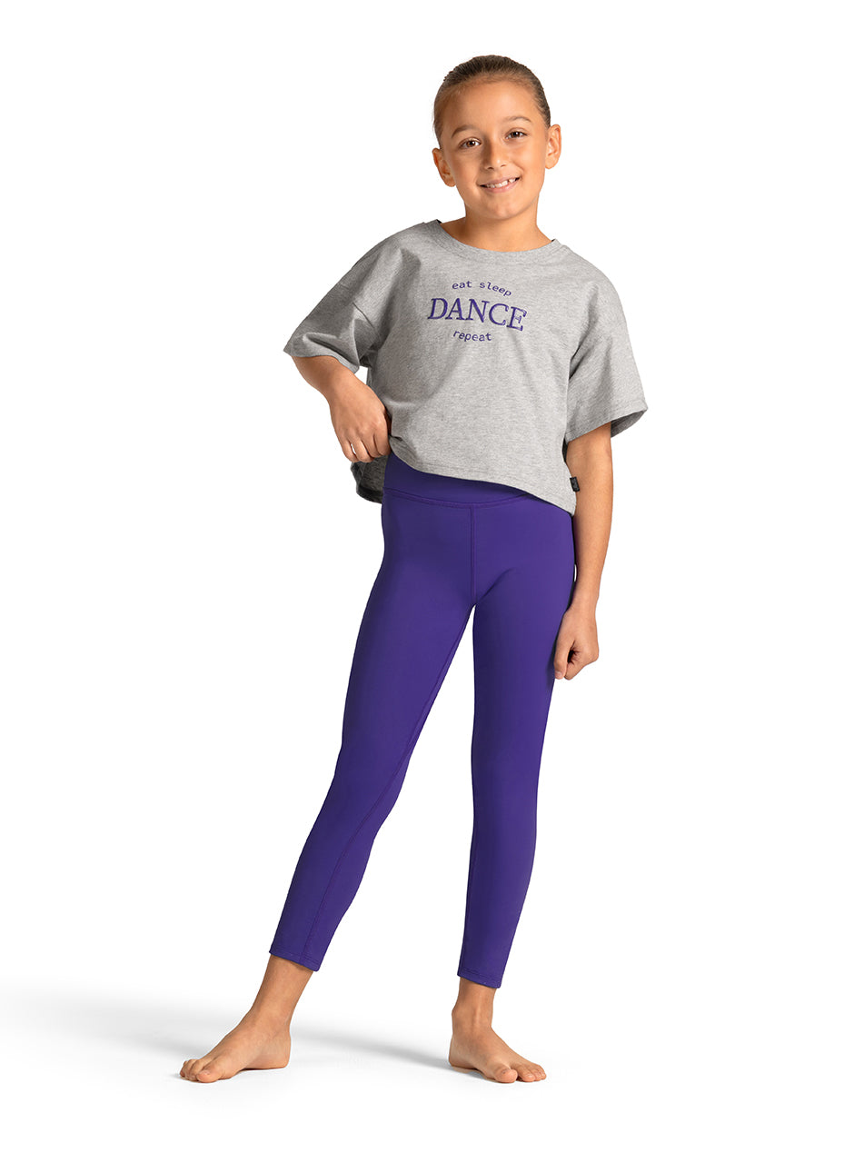 M30013C - Child Crop Print T-Shirt