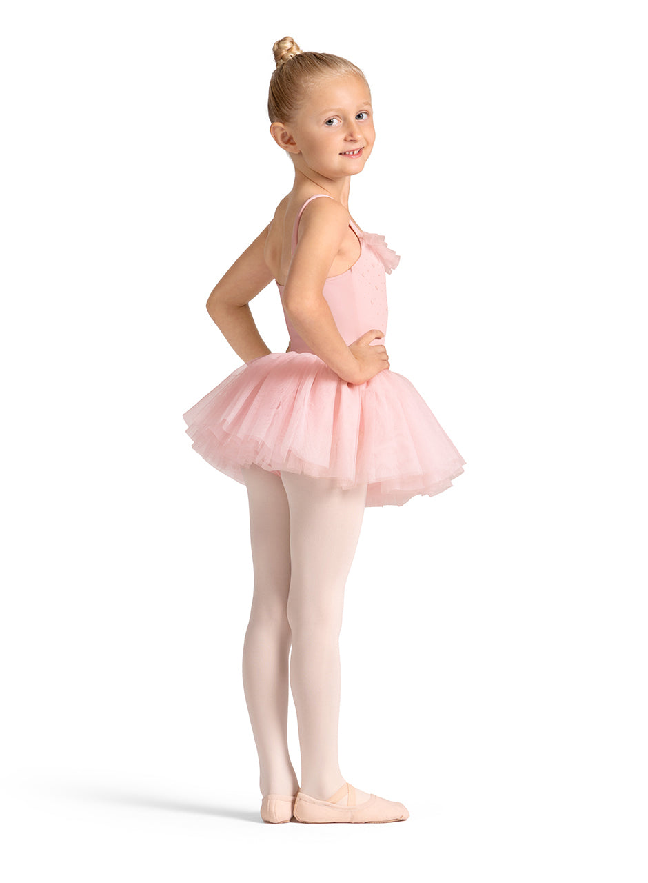 M50007C - Child Frill Neck Tutu Leo
