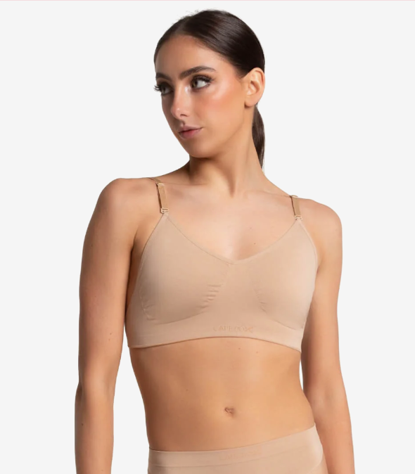 3683 - Seamless Clear Back Bra