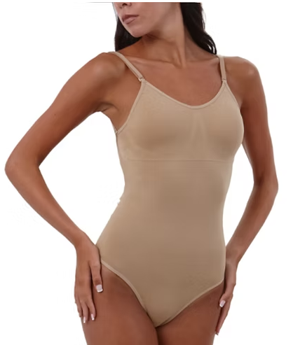 Womens Seamless Low Back Camisole w/ Removable Padding