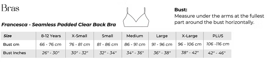 Child Seamless Clear Strap Dance Bra w/ Removable Padding