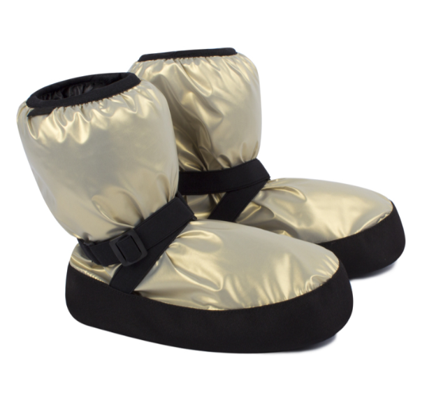 Nikolay Metallic Warm-Up Booties High Cut