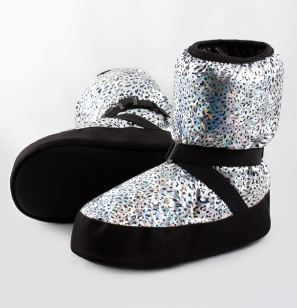 Nikolay Metallic Warm-Up Booties High Cut