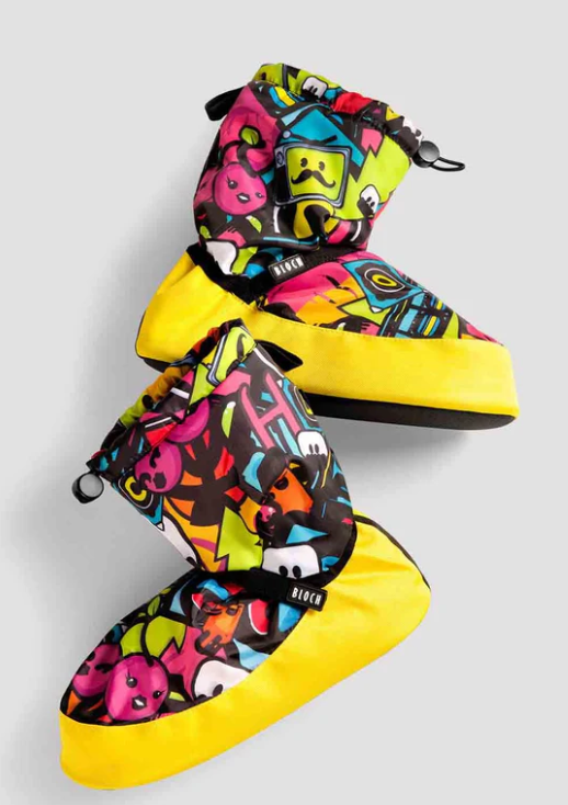 IM009KBP - Kids Printed Warm Up Bootie