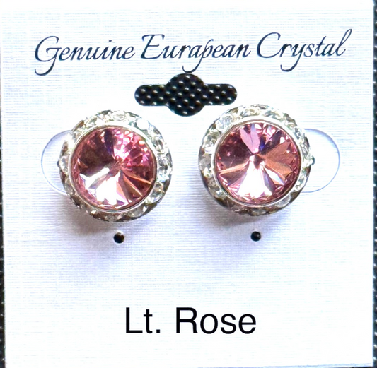 Large Colored Competiton Earrings (15MM)