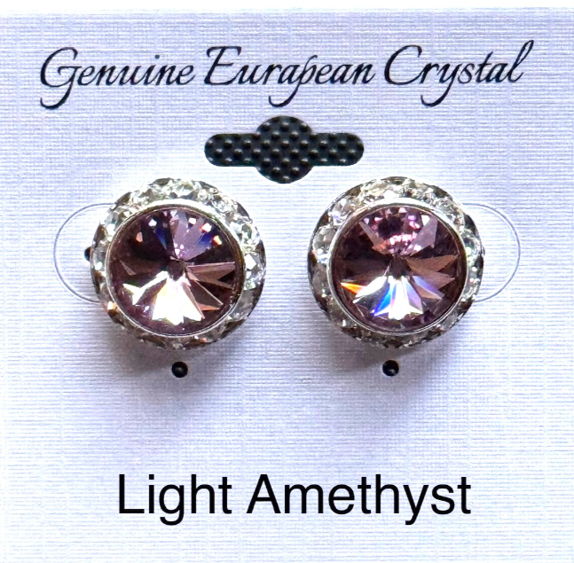 Large Colored Competiton Earrings (15MM)