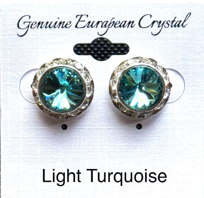 Large Colored Competiton Earrings (15MM)
