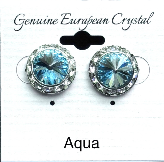 Large Colored Competiton Earrings (15MM)