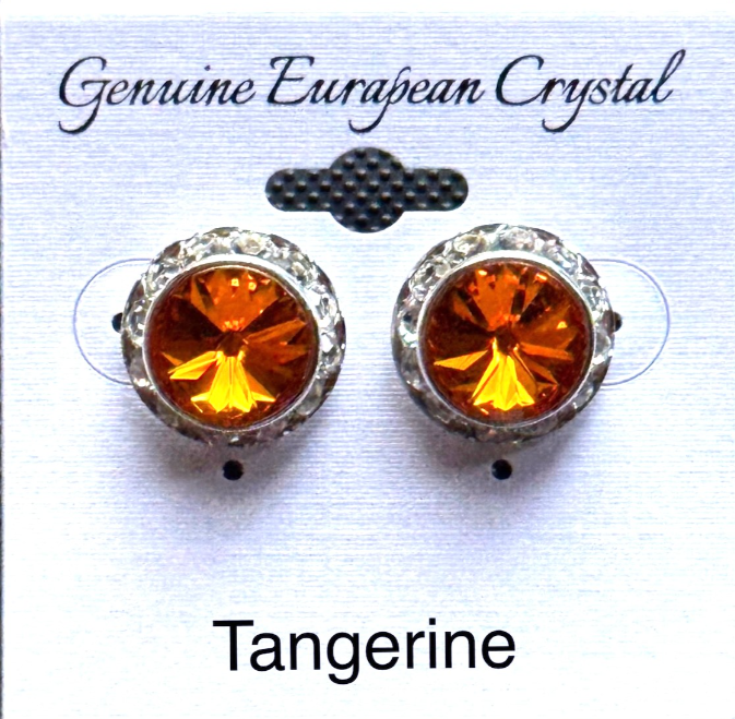 Large Colored Competiton Earrings (15MM)