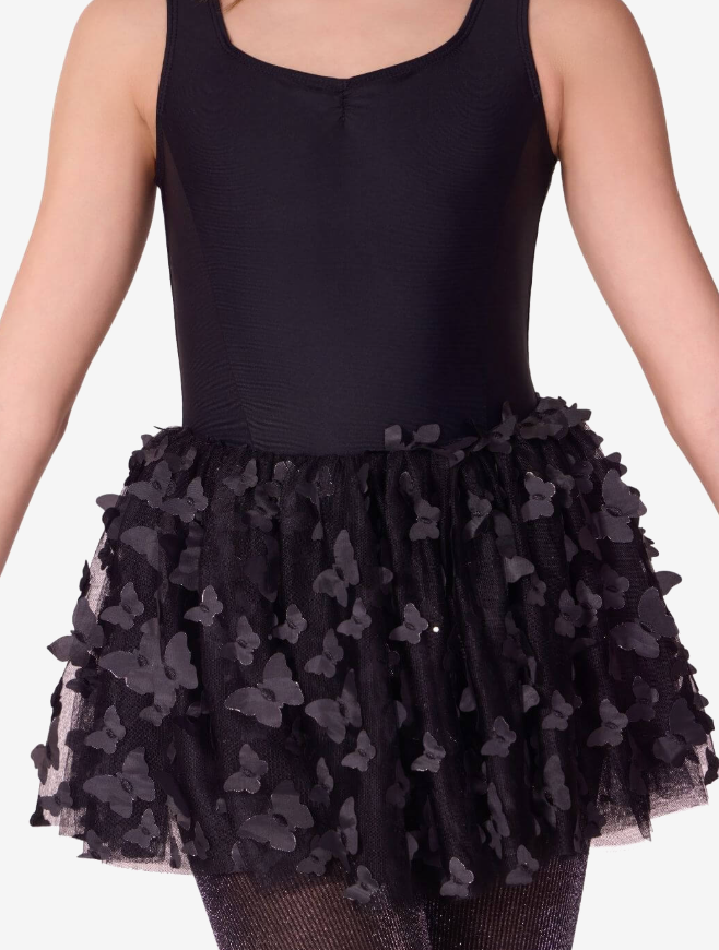 F12574C - Child Flutter Monarch Tutu Dress