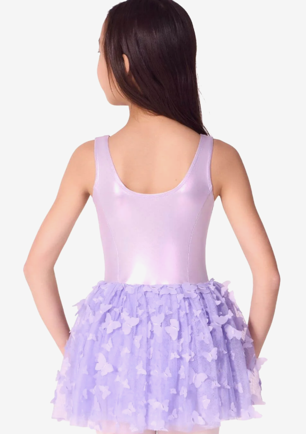 F12574C - Child Flutter Monarch Tutu Dress
