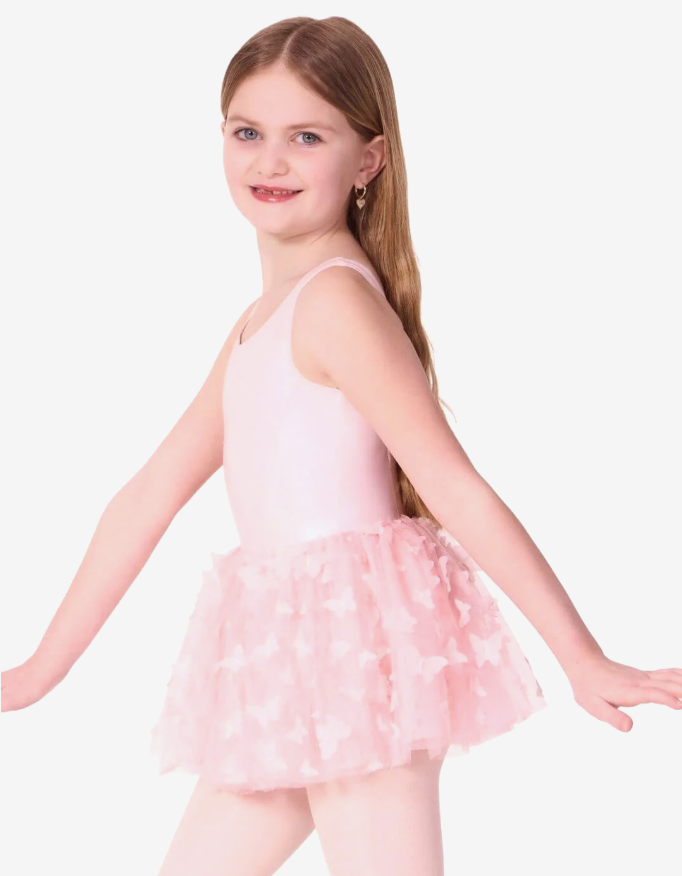 F12574C - Child Flutter Monarch Tutu Dress