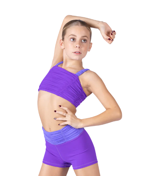 Child Sassy Scrunch Top