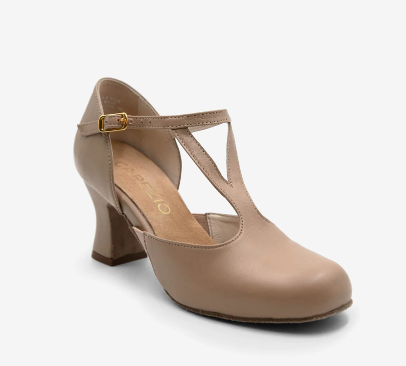 849 - Shanel 2.5" Character Shoe Suede Sole