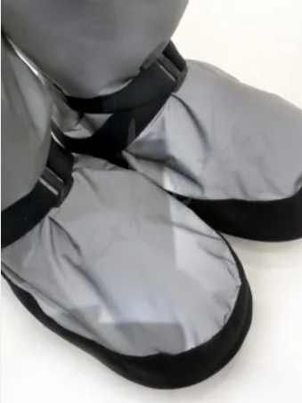 Nikolay Metallic Warm-Up Booties High Cut