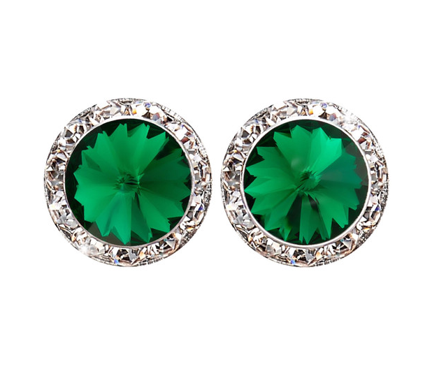 Large Colored Competiton Earrings (15MM)
