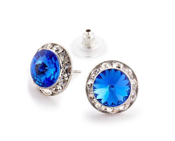 Large Colored Competiton Earrings (15MM)