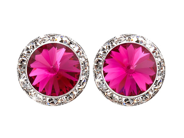Large Colored Competiton Earrings (15MM)