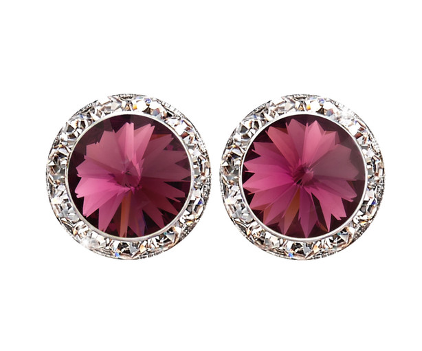 Large Colored Competiton Earrings (15MM)