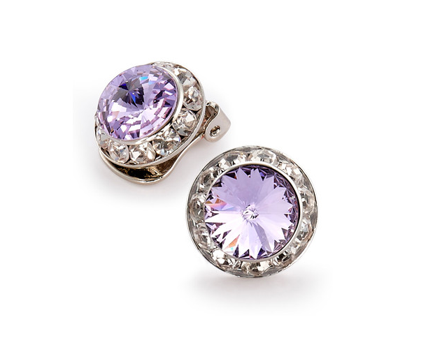Large Colored Competiton Earrings (15MM)