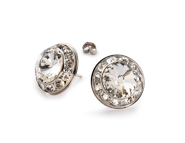 Large Colored Competiton Earrings (15MM)