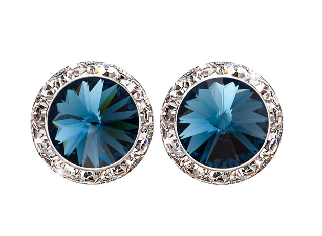 Large Colored Competiton Earrings (15MM)