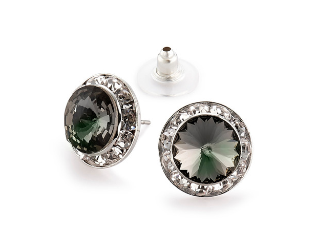 Large Colored Competiton Earrings (15MM)