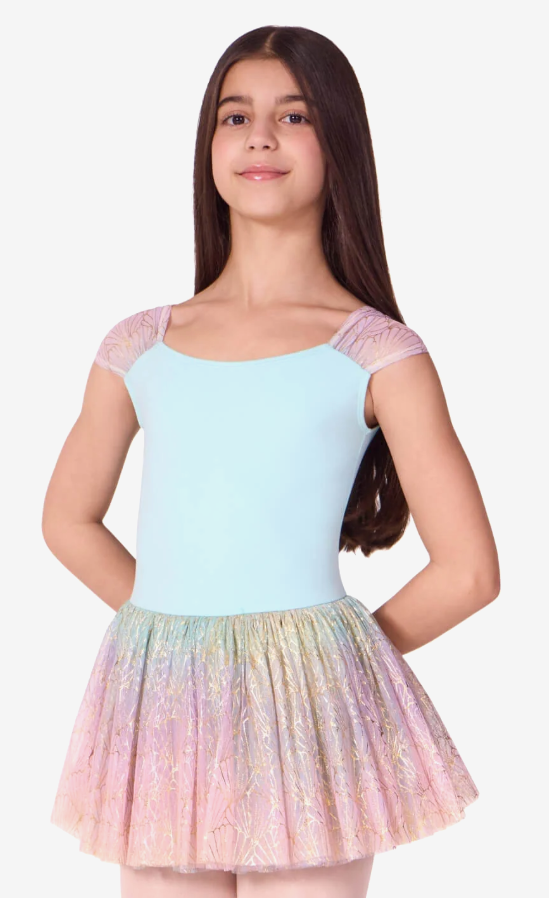 F12584C - Child Sea Star Ariel Dress