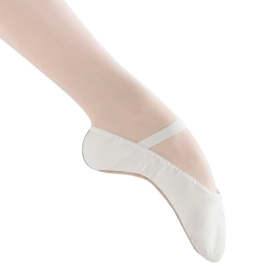 S0205G - White Child Dansoft Leather